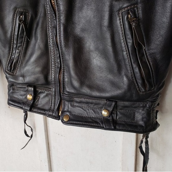 Langlitz Leather Jacket Moto Biker Motorcycle Cascade Horsehide XS S Petite - Picture 8 of 14